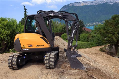 mecalac skid excavators